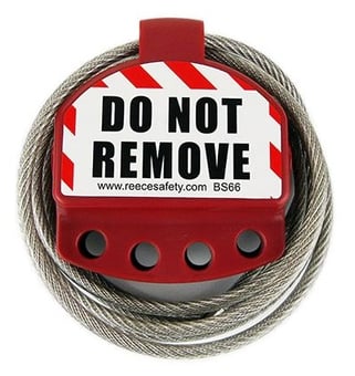 picture of Reece BS66 Cable Lockout with 1.8m Cable - Incorporating Cable Tidy - [RS-BS66] - (LP)