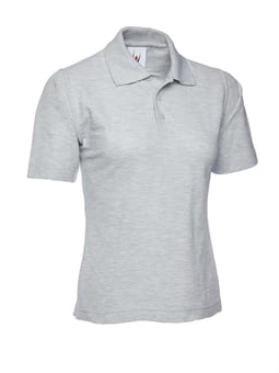 picture of Uneek Ladies Poloshirt - Heather Grey - UN-UC106-HGR