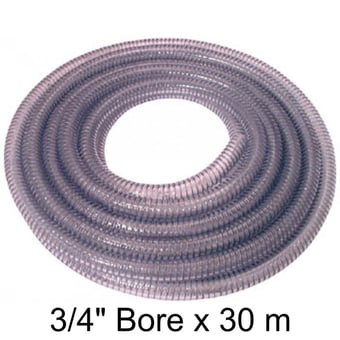 picture of Wire Reinforced Suction Hose - 3/4" Bore x 30 m - [HP-FX075/30]