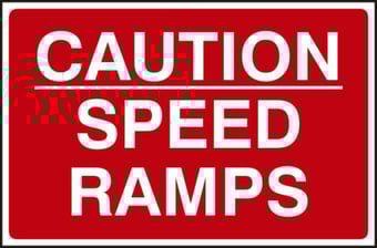 Picture of Spectrum Caution Speed Ramps - FMX 600 x 400mm - [SCXO-CI-4350]