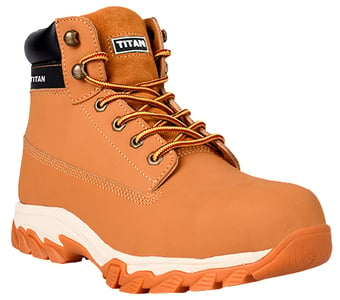 Picture of S3 - SRC - Titan Jaguar - Nubuck Leather Safety Boot - Kevlar Midsole - Steel Toe Cap - [TW-JAG-HONEY]