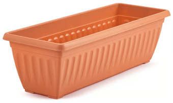 Picture of Whitefurze 60cm Athens Window Box - Terracotta - Box Deal of 10 - [IH-WHFG070243]
