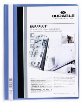 Picture of Durable - DURAPLUS Presentation Folder - Blue - Pack of 25 - [DL-257906]