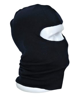Picture of Portwest - Navy Blue Flame Resistant Anti-Static Balaclava - [PW-FR18NAR]
