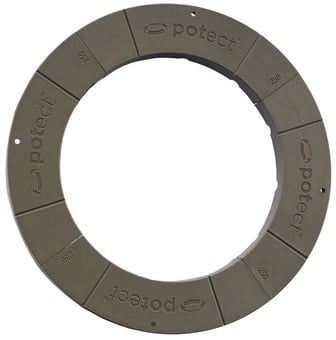 Picture of Potect New Grey - Invisible Pot Feet Plant Pots - 300mm - Single  - [MPM-POT300]