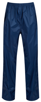 picture of Regatta Women's Pro Packaway Waterproof Trousers - Navy Blue - BT-TRW349-NVY