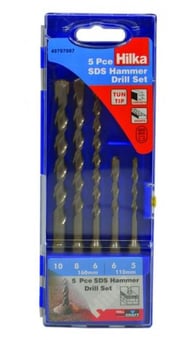 picture of Hilka 5pc SDS Hammer Drill Set - 49707007 - CTRN-CI-MD71P