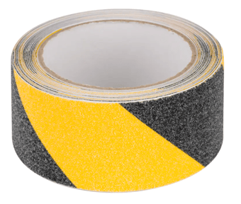 Picture of Self Adhesive - 50mm x 20m - Black and Yellow Anti-Slip Tape - Amazing Value - [PV-AST50BY]