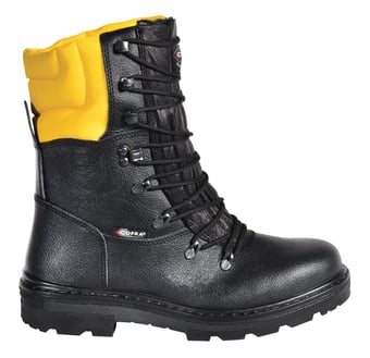 picture of Cofra Woodsman SRC - HRO - Chainsaw Black/Yellow Boots - CO-WMN - (LP)