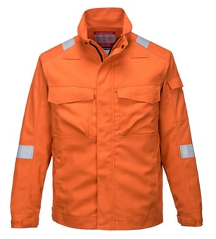 Picture of Portwest - Orange Bizflame Ultra Jacket - PW-FR68ORR