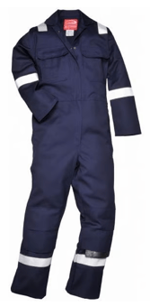 Picture of Portwest BIZ5 - Bizweld Work FR Coverall - Navy - Regular Leg - PW-BIZ5NVR