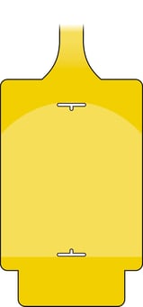 picture of AssetTag Flex – Yellow - Blank - Pack of 10 - [CI-TGF-Y10]