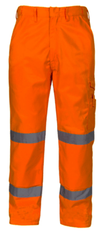 Picture of AQUA Hi Vis Premium Cargo Trouser Orange - Regular Leg - FU-TR047-0000-026-R