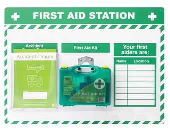 picture of Shadowboard - First Aid Station - 600 x 800mm - Style 3 - [CI-SB-BD42]