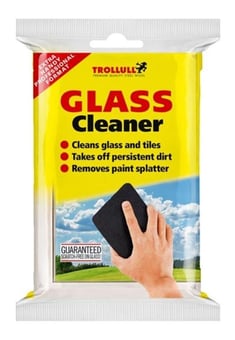 picture of Trollull Glass Cleaner - Scratch Free - 1 Sponge - [RUS-TRL606225]