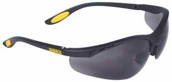 picture of Dewalt - Reinforcer Safety Glasses - Smoke Lens - EN166.1.F - [RN-DPG58-2D]