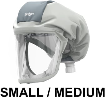 picture of Drager - X-plore 8000 Premium Short Hood - Small/Medium - [BL-R59840]