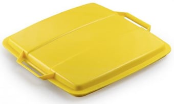 picture of Durable - DURABIN 90 Lid For DURABIN 90 Litre - Yellow - [DL-1800475030]