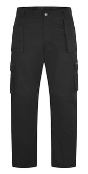 picture of Uneek Unisex Super Pro Trousers Short Leg - 29 Inch Inside Leg - Black - UN-UC906S-BKR