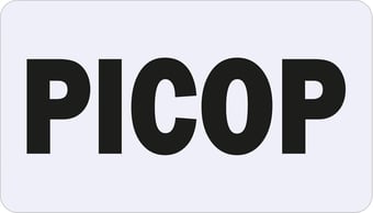 picture of PICOP PVC Insert Card for Professional Armbands - [IH-PICOP]