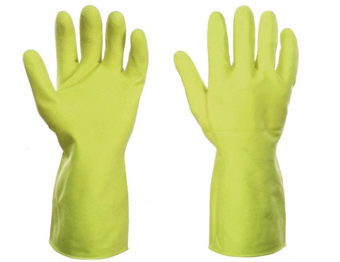 Picture of Supertouch Yellow Robust Household Latex Gloves - Pair - ST-13342