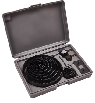 picture of Amtech 16 Piece Circular Hole Saw Kit - [DK-M1570]