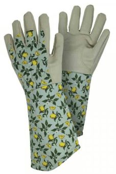 picture of Briers Sicillian Lemon Gardening Gauntlet Gloves - Med/Size 8 - [BS-4540008]