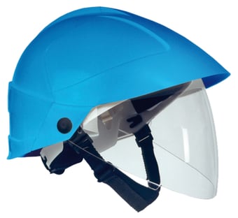 picture of CATU Electrician Helmet With Integrated Face Shield - 52-64cm - [BD-MO-185-B]