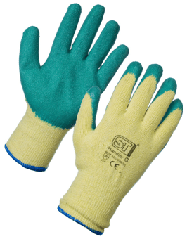 picture of Supertouch Handler Gloves Green - Pair - ST-62031 - (NCE)