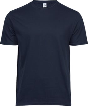picture of Tee Jays Men's Organic Power Tee - Navy Blue - BT-TJ1100-NVY - (DISC-X)