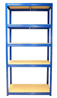 Picture of ProSolve Premium Shelving Kit Blue - 1800mm x 900mm x 450mm - [PV-SPSK1809045C]