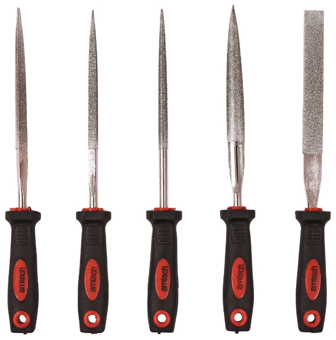 picture of Amtech 5 Piece Diamond File Set - 100mm - [DK-E1330]
