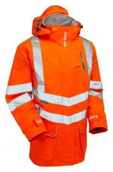 Picture of Pulsar Rail Orange Spec Padded Storm Coat - PR-PR502