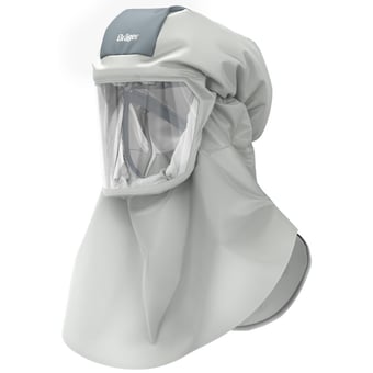 picture of Drager - X-plore 8000 Premium Long Hood - Large/X Large - [BL-R59870]