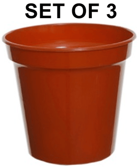 picture of Whitefurze Garden Pot Set - 15cm / 6 Inch - Set of 3 - [WHF-G042183]