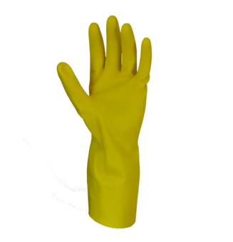 picture of Polyco PURA Nitrile Flocklined Glove Yellow - BM-27N