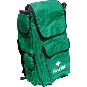 Picture of First Aid Rucksack - Green- Empty Bag - SA-STR005