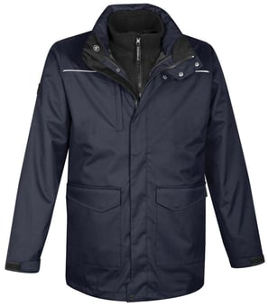 Picture of Stormtech Men's Vortex HD 3-in-1 System Parka - Navy Blue - BT-TPX-3-NAV