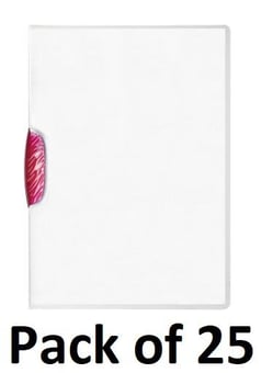 picture of Durable - Swingclip® 30 Clip Folder - A4 - Crimson - Pack of 25 - [DL-226035]