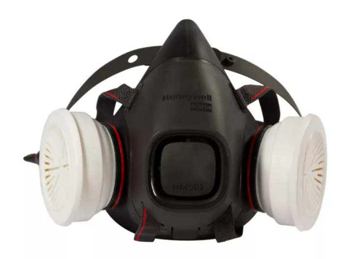 Honeywell North Half-Mask HM501 With 2 Filters P3 - [HW-HM50051PSS]