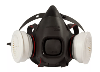 picture of Honeywell North Half-Mask HM501 With 2 Filters P3 - [HW-HM50051PSS]