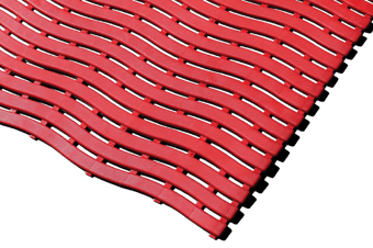 Picture of Kumfi Step Anti-Slip Swimming Pool Mat Red - 60cm x 15m Roll - [BLD-KM250RD]