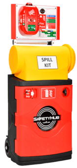 Picture of Howler SafetyHub Fire and Spill Point - Excludes Alarm and Spill Kit - [HWL-SHR08]