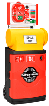picture of Howler SafetyHub Fire and Spill Point - Excludes Alarm and Spill Kit - [HWL-SHR08]