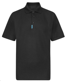 picture of Portwest - WX3 Polo Shirt Black - PW-T720BKR