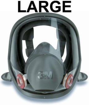 picture of 3M  Class 1 - 6000 Series Full Face Mask - Size Large - [3M-6900]