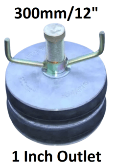 picture of Horobin Steel Test Plug 1 Inch Outlet - 300mm/12 Inch - [HO-78092]
