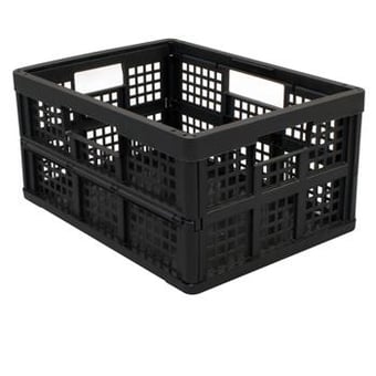 Picture of Black 32 Litre Folding Really Useful Box - 470 x 342 x 234 mm - [UB-FOLBL32]