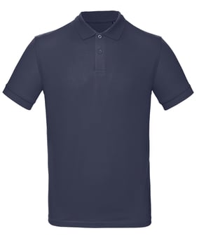 picture of B&C Men's Organic Inspire Polo - Urban Navy Blue - BT-PM430-UNVY - (DISC-R)