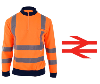 picture of Hi-Viz Value Orange Sweatshirt - BI-22